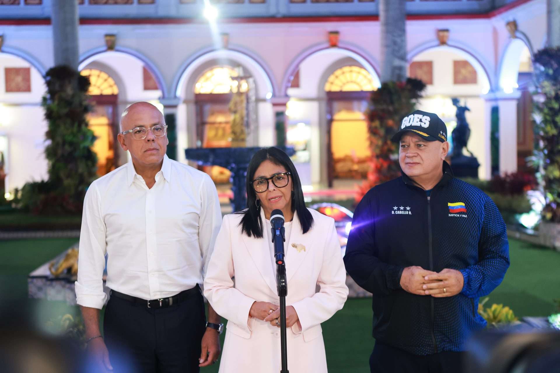 Delcy Rodríguez: Venezuela transmutó la agresión en paz y tranquilidad