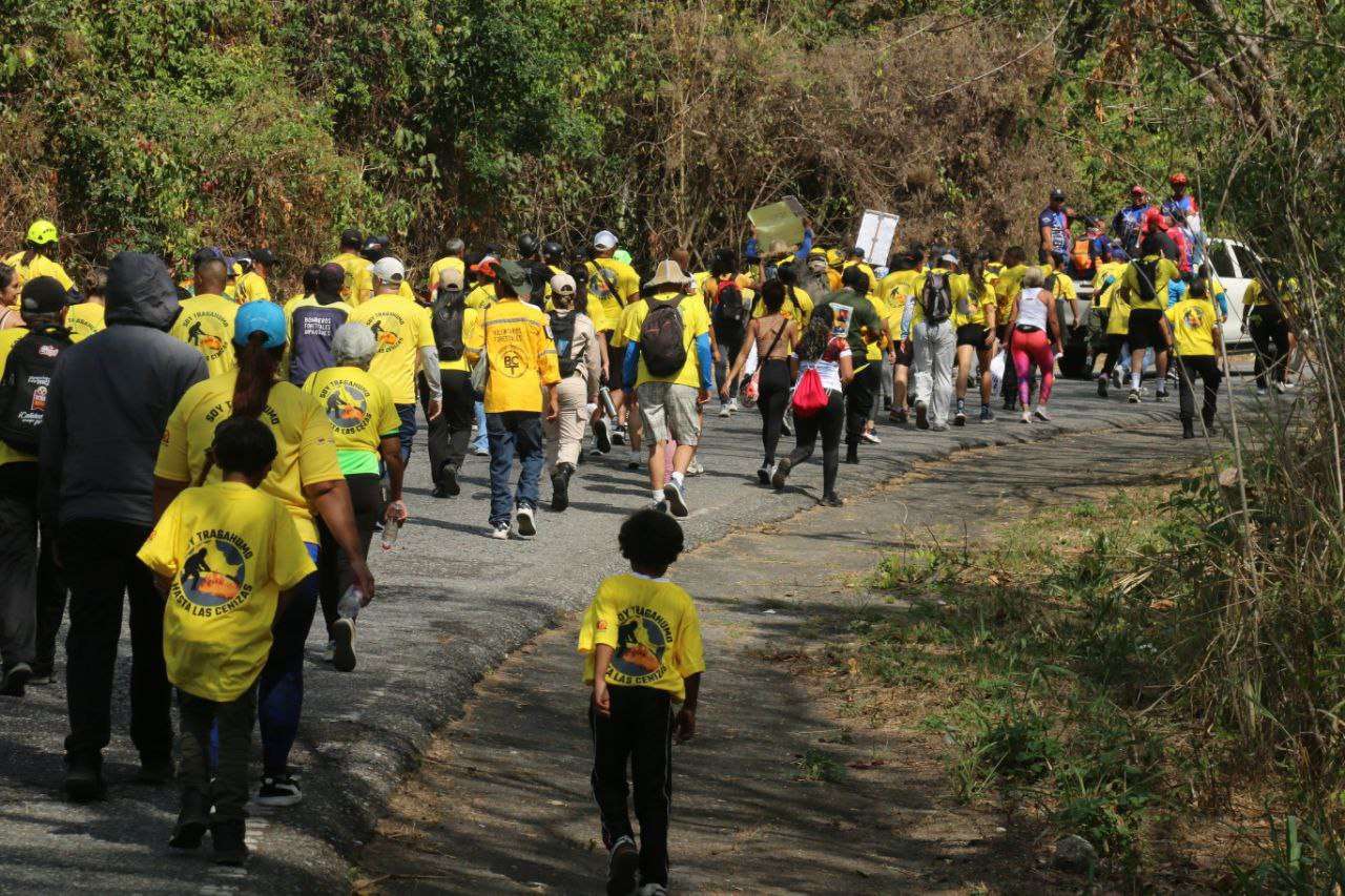 Aragua rinde homenaje a los héroes del Henri Pittier con una caminata