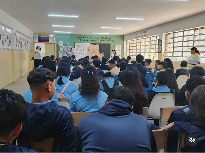 Realizaron jornada preventiva en liceo del 23