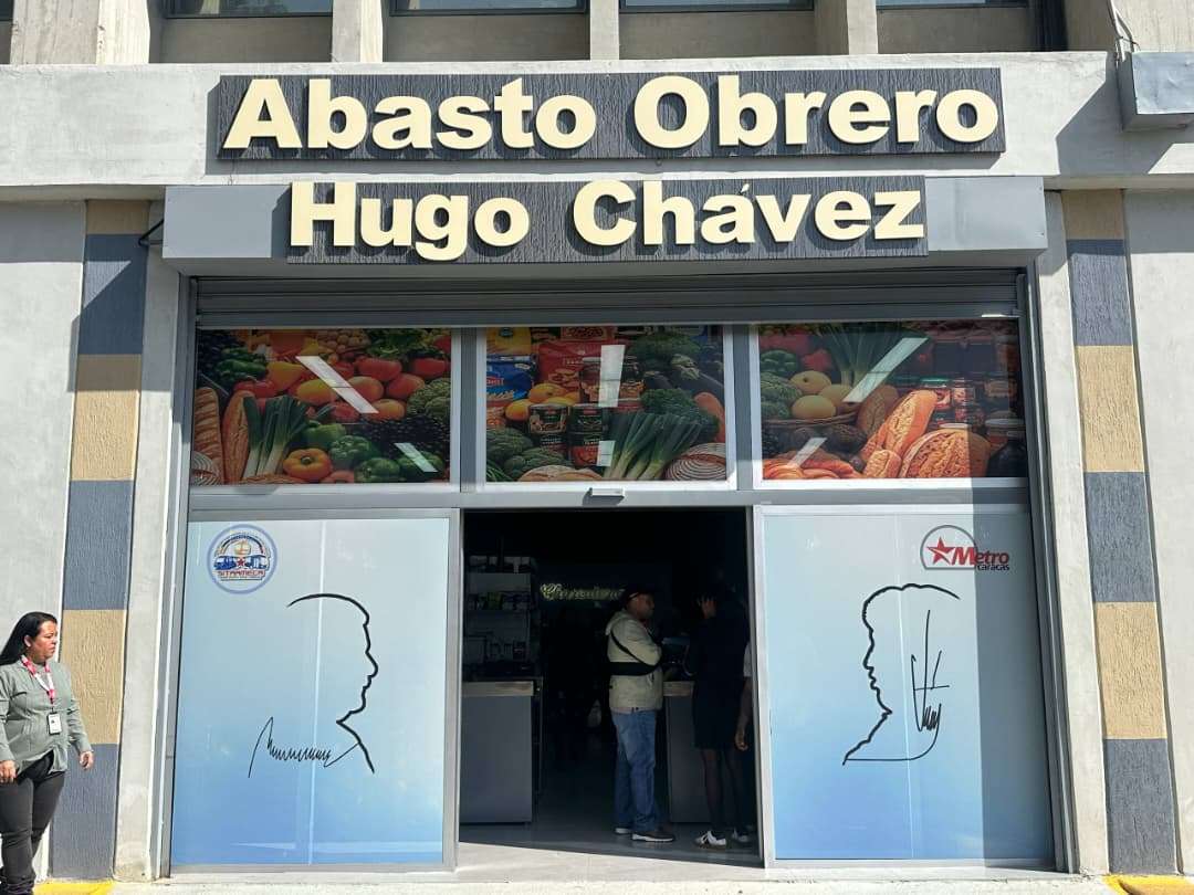 Inaugurado el Abasto Obrero "Hugo Chávez" en el Metro de Caracas