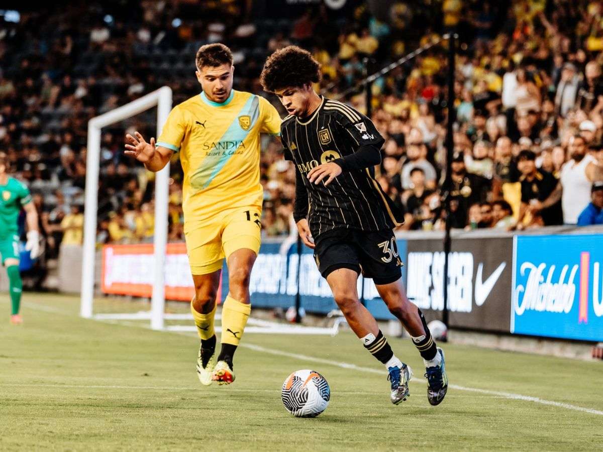 David Martínez movió las redes para el LAFC