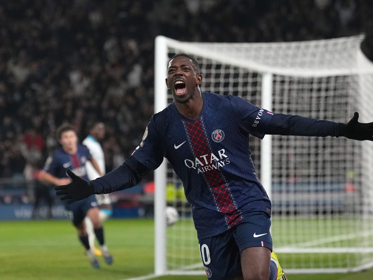 Dembélé aportó una nueva labor clave con el PSG