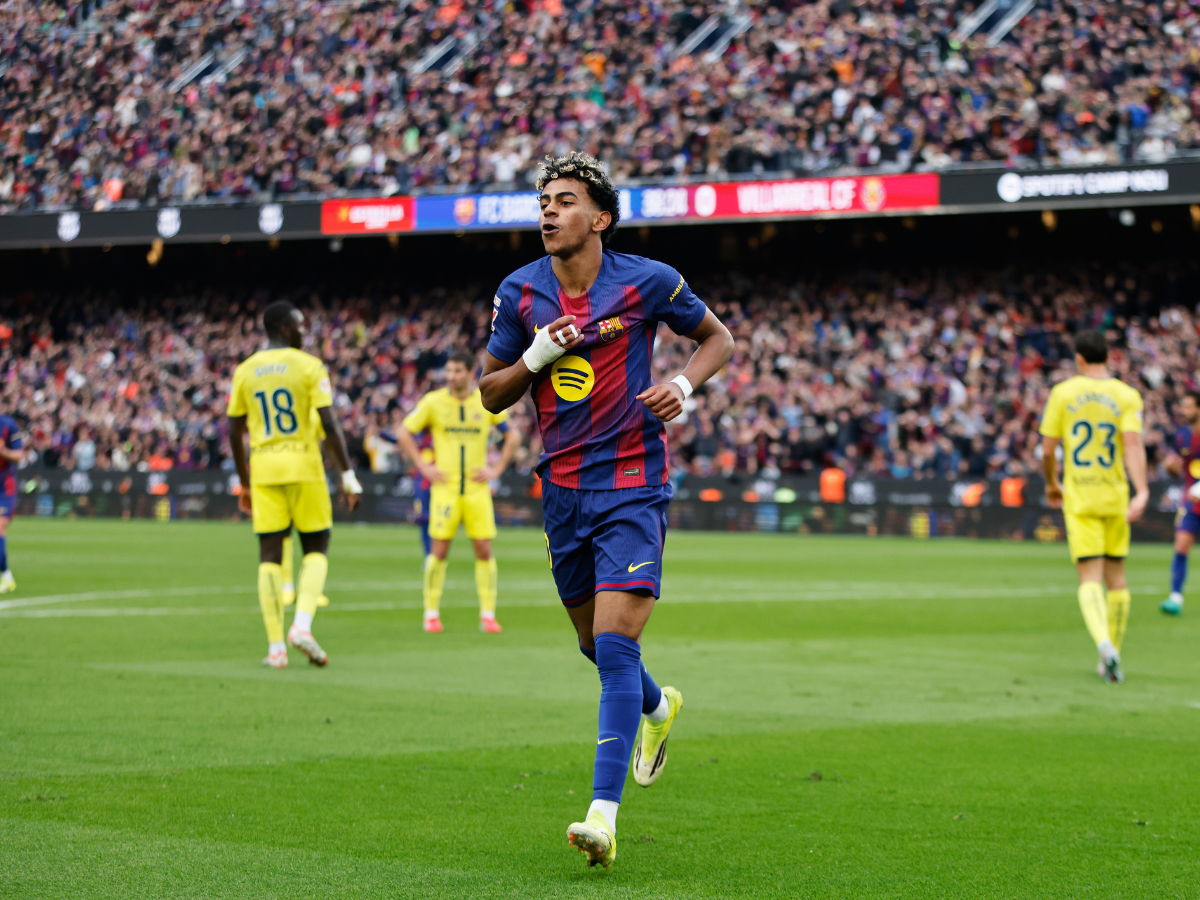 Lamine Yamal comandó la goleada del Barcelona