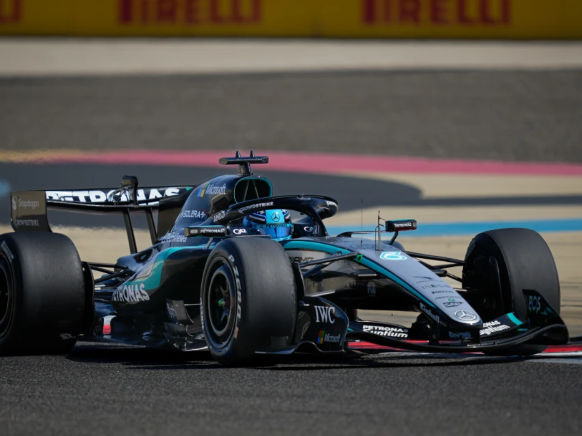 Mercedes domina los últimos tests en Bahrein