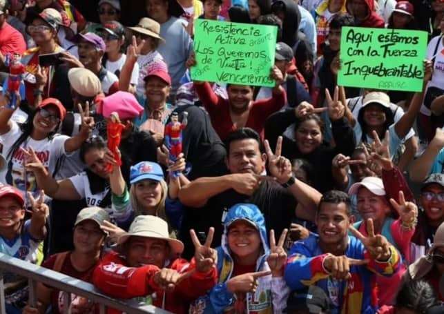 Aragua se desborda en las calles a 34 años del 4F
