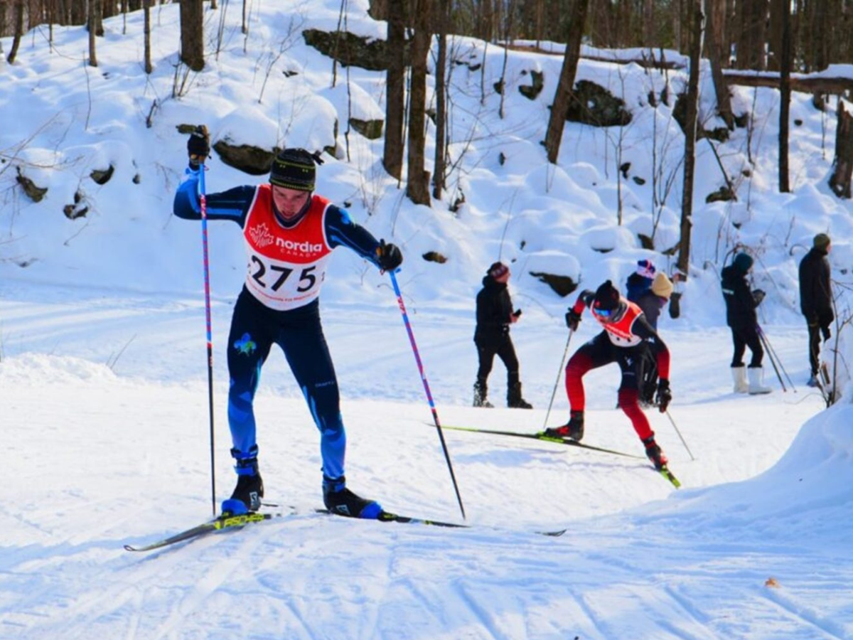 Nicolás Claveau regresa el tricolor a la nieve