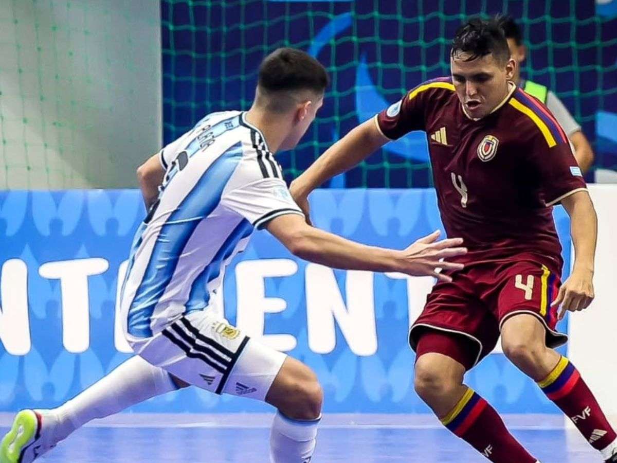 Venezuela no pudo ante la fuerza de Argentina