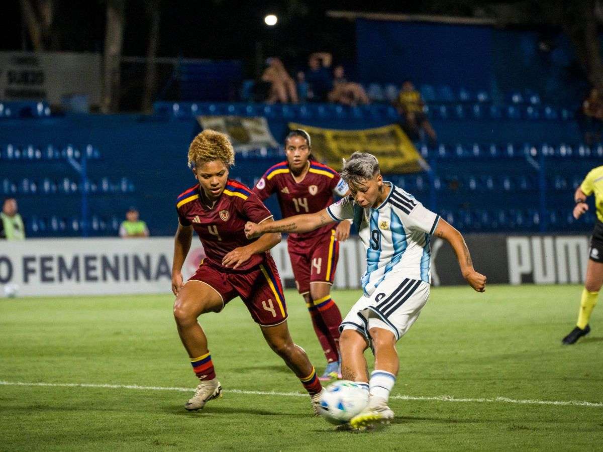 Vinotinto Femenina sub 20 saca un valioso empate frente a Argentina
