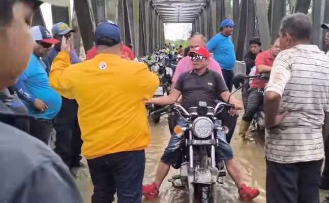 Río Mucujepe en el Zulia inundó sectores de Francisco Javier Pulgar