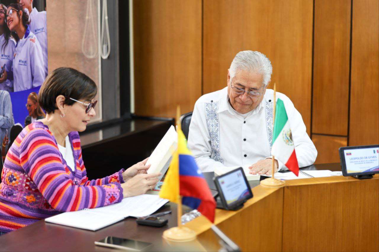 Venezuela y México revisan agenda en lo científico, tecnológico y académico