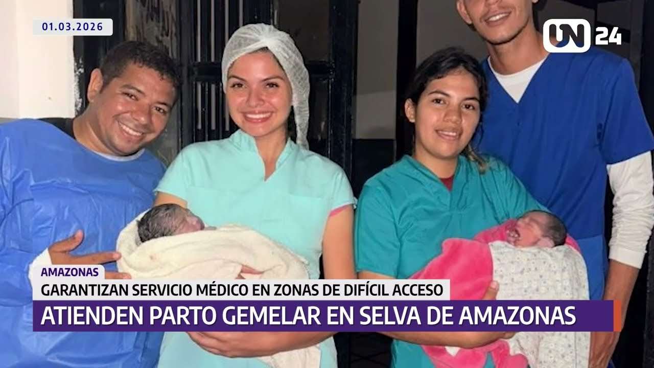 Atienden parto gemelar en zona selvátiva de Amazonas
