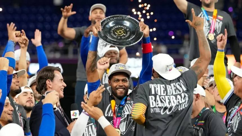 su comentario tras ganar el MVP en el Clásico Mundial de Béisbol