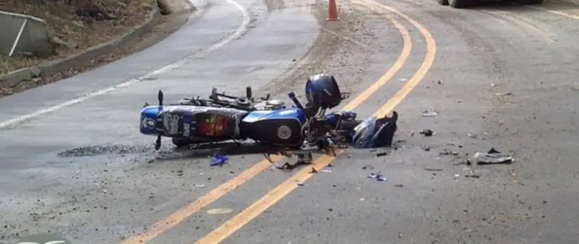 perdio una de sus extremidades tras choque de moto
