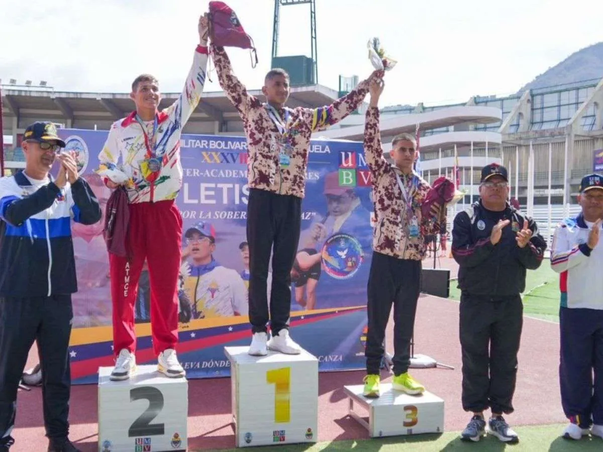 Primer oro en atletismo es para la Guardia