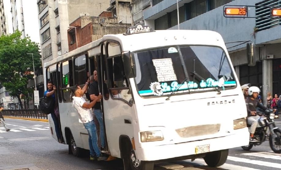 Las imágenes de Caracas tras llamado a paro de transporte este lunes 16 de marzo