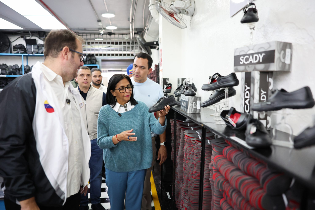 Delcy Rodríguez proyecta liderazgo económico en 2026