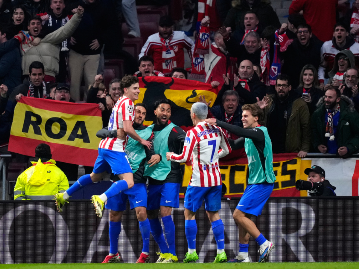 El Atlético le pasó por arriba al Tottenham