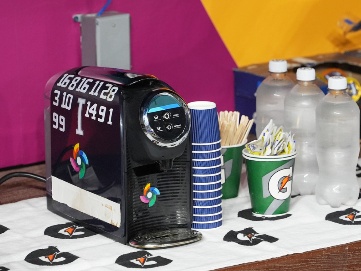 La cafetera de Italia en el CMB fue subastada