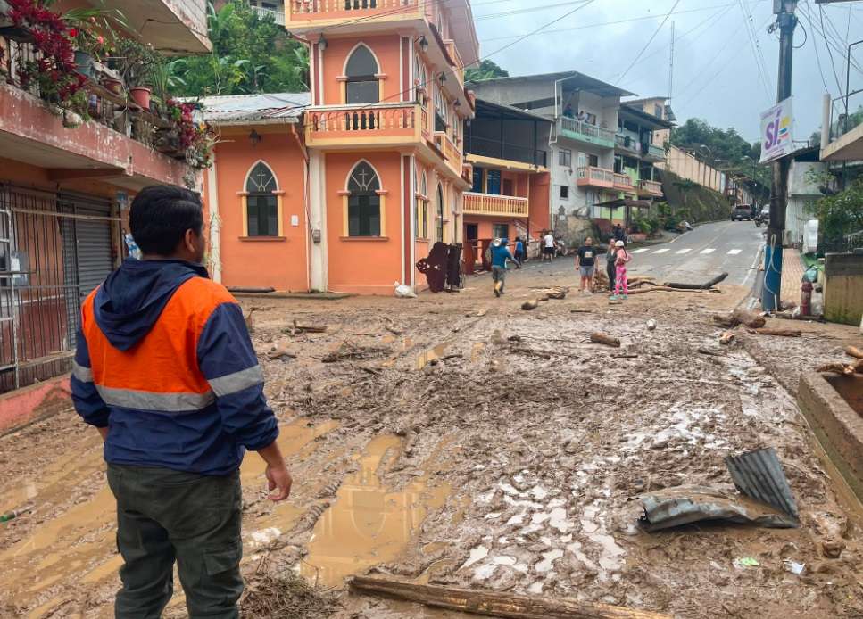 Gobierno ecuatoriano declara emergencia nacional por las lluvias