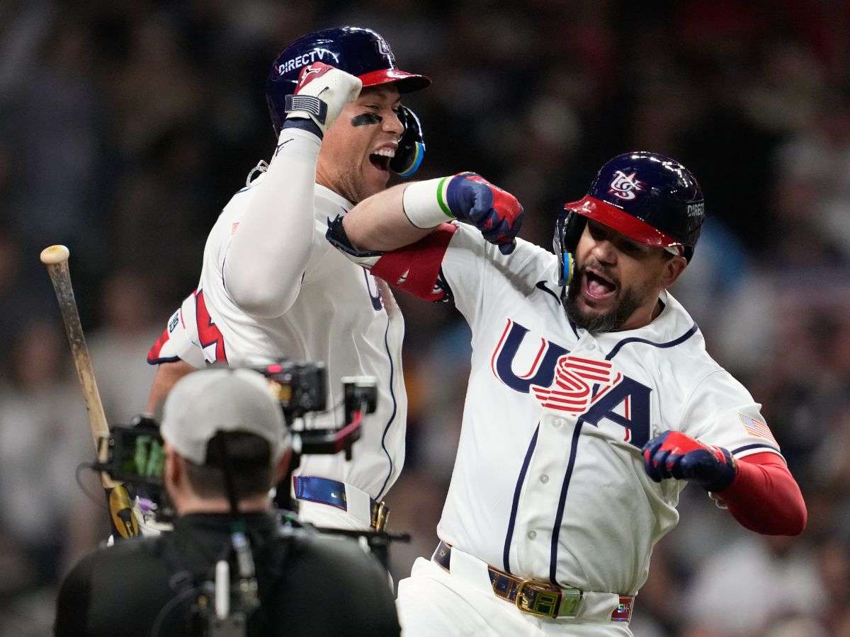 Kyle Schwarber lidera el triunfo de EE.UU. sobre Gran Bretaña