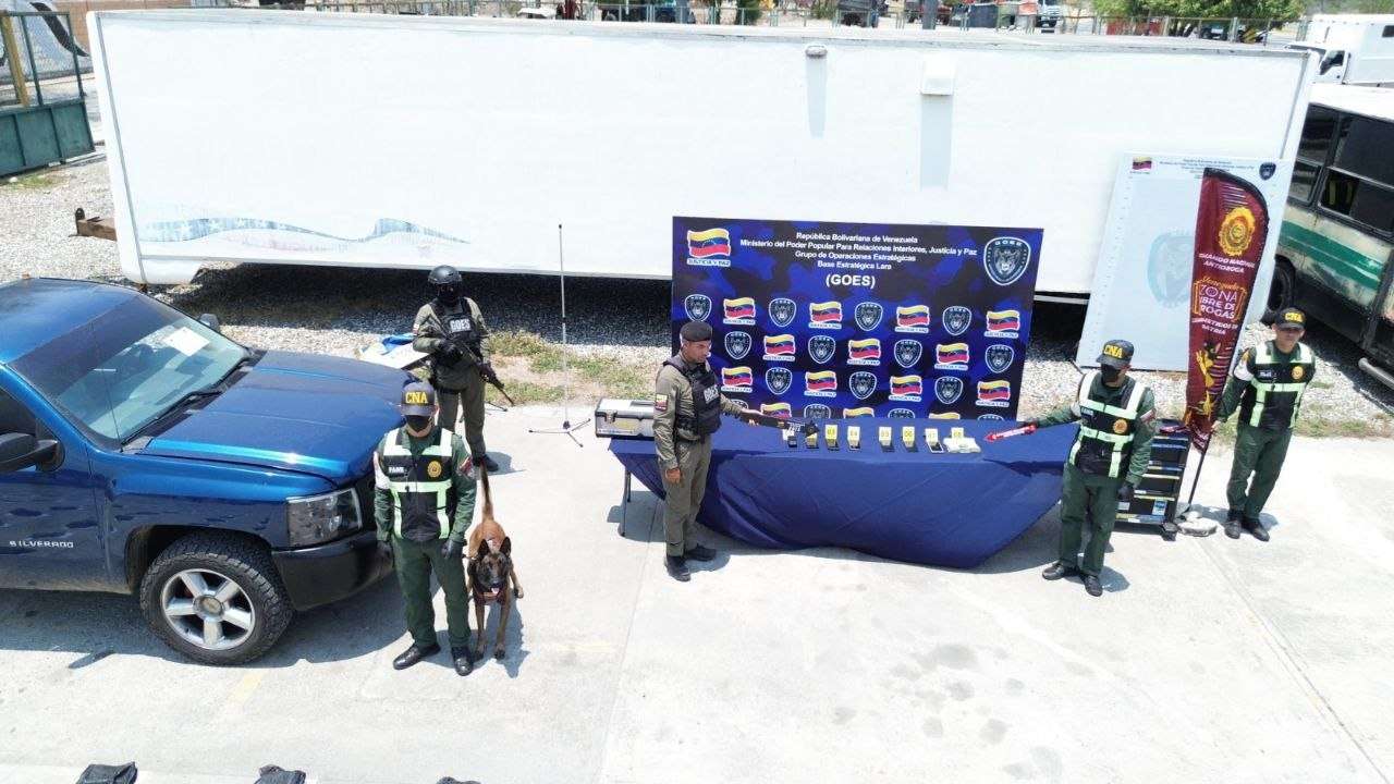 Más de 200 kg de marihuana fueron incautadas en los estados Lara y Falcón