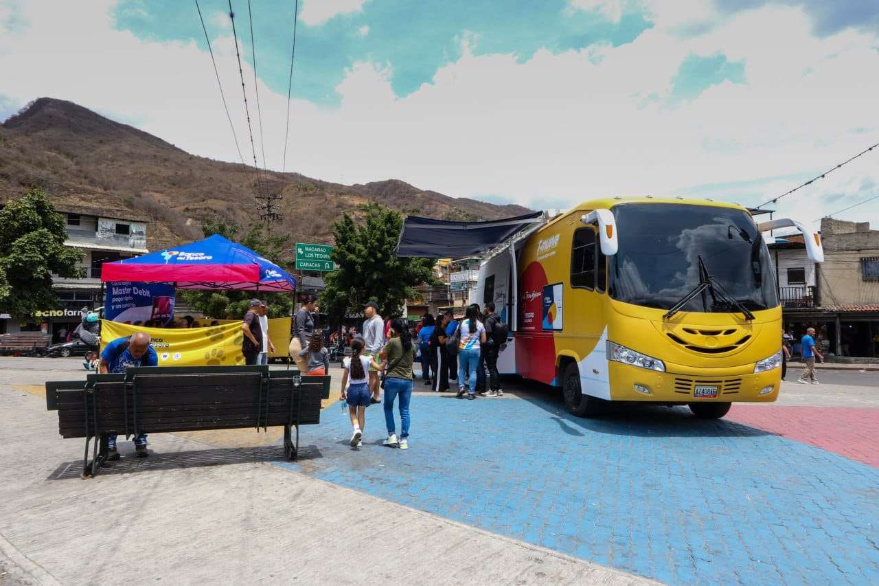 La ruta T-mueve del Banco del Tesoro llega a Ruiz Pineda