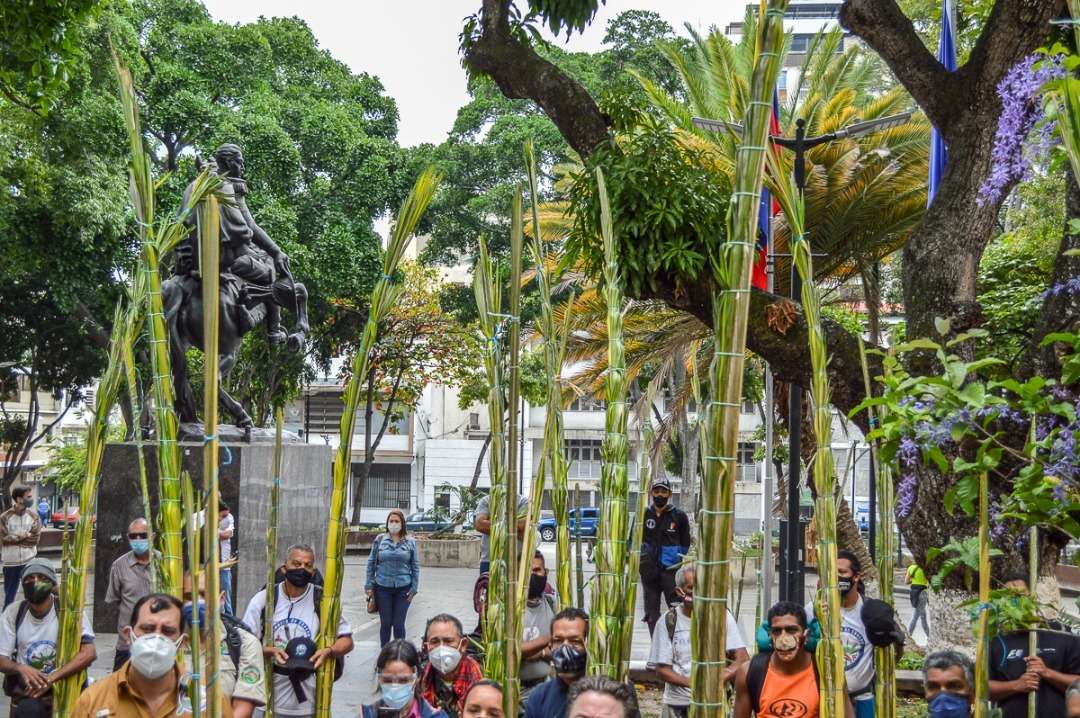 Chacao realiza misa de envío de los palmeros este domingo 22 de marzo