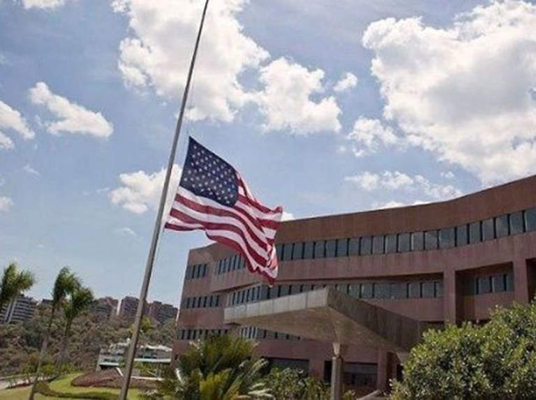 Embajada de EEUU en Caracas reanuda formalmente sus operaciones