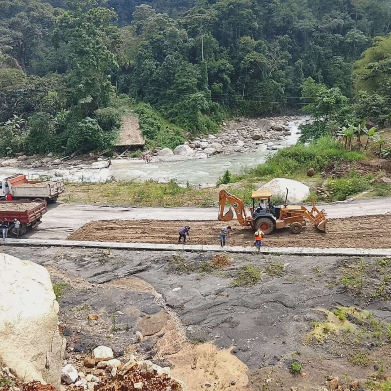 Avanza rehabilitación del puente Calderas en Barinas 