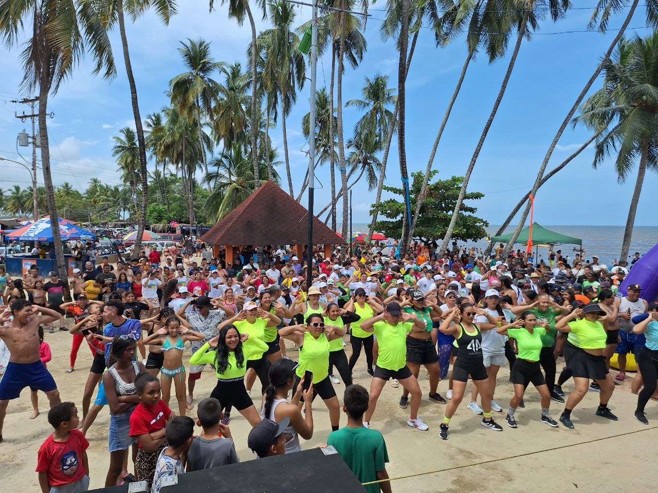 Palmarito ofreció actividades recreativas y deportivas en Semana Santa