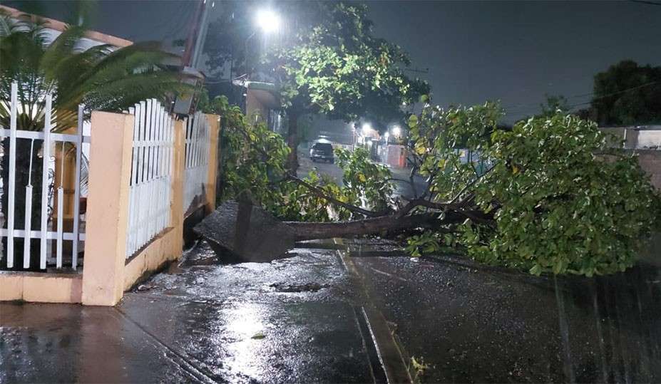 Lluvias con viento causan susto a pobladores de Machiques de Perijá 