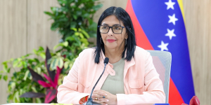 Eurocámara aprueba resolución para mantener sanciones contra Delcy Rodríguez y pide elecciones libres