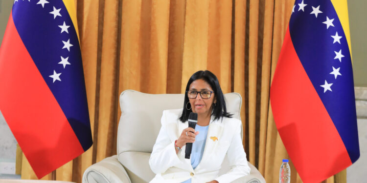 Delcy Rodríguez rechazó intento de agresión contra Donald Trump