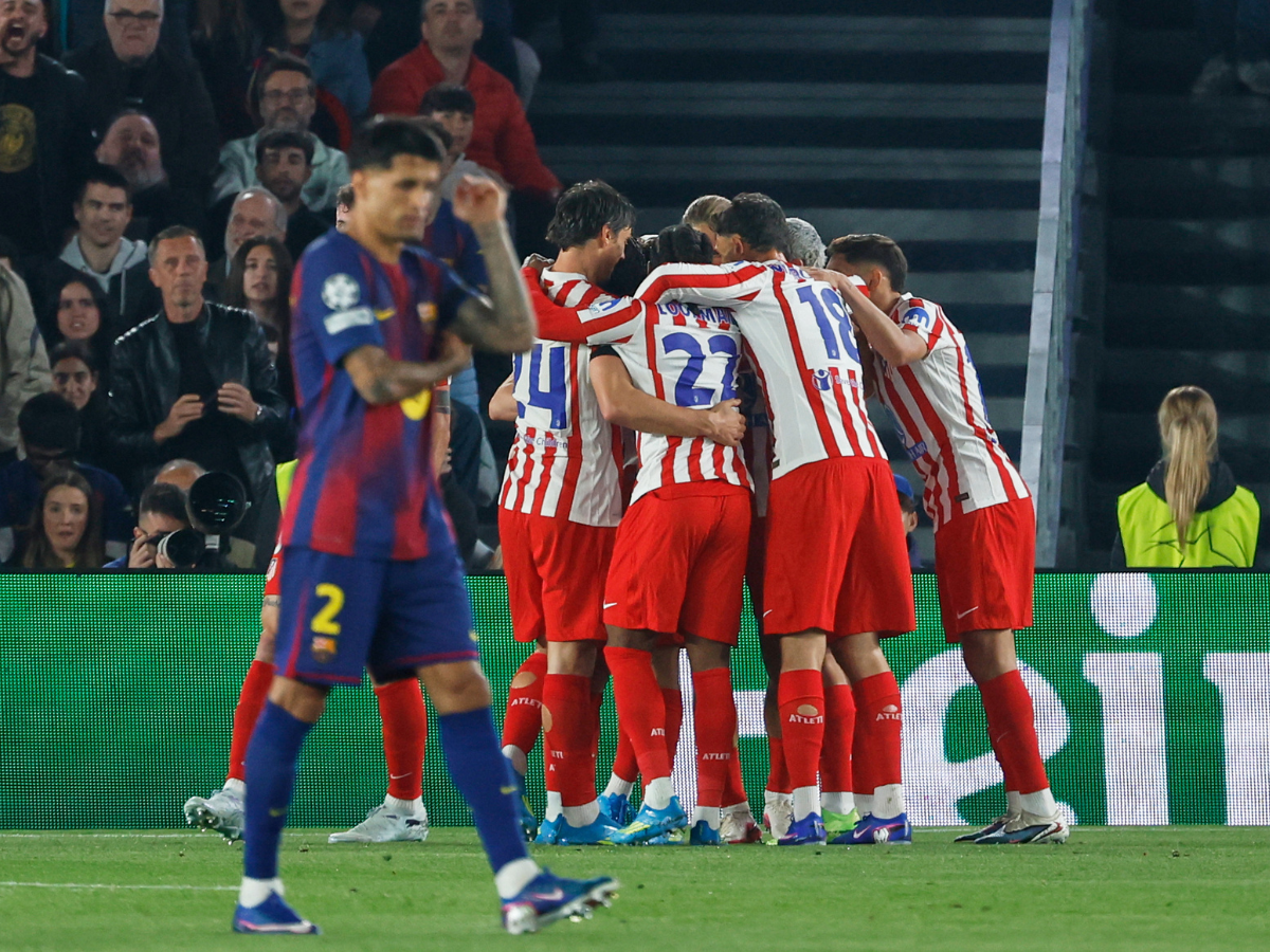 El Atlético le asestó un golpazo al Barcelona