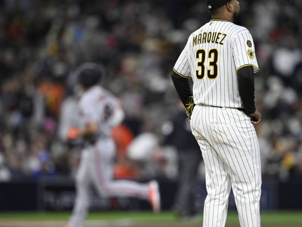 Germán Márquez fue castigado por los Gigantes