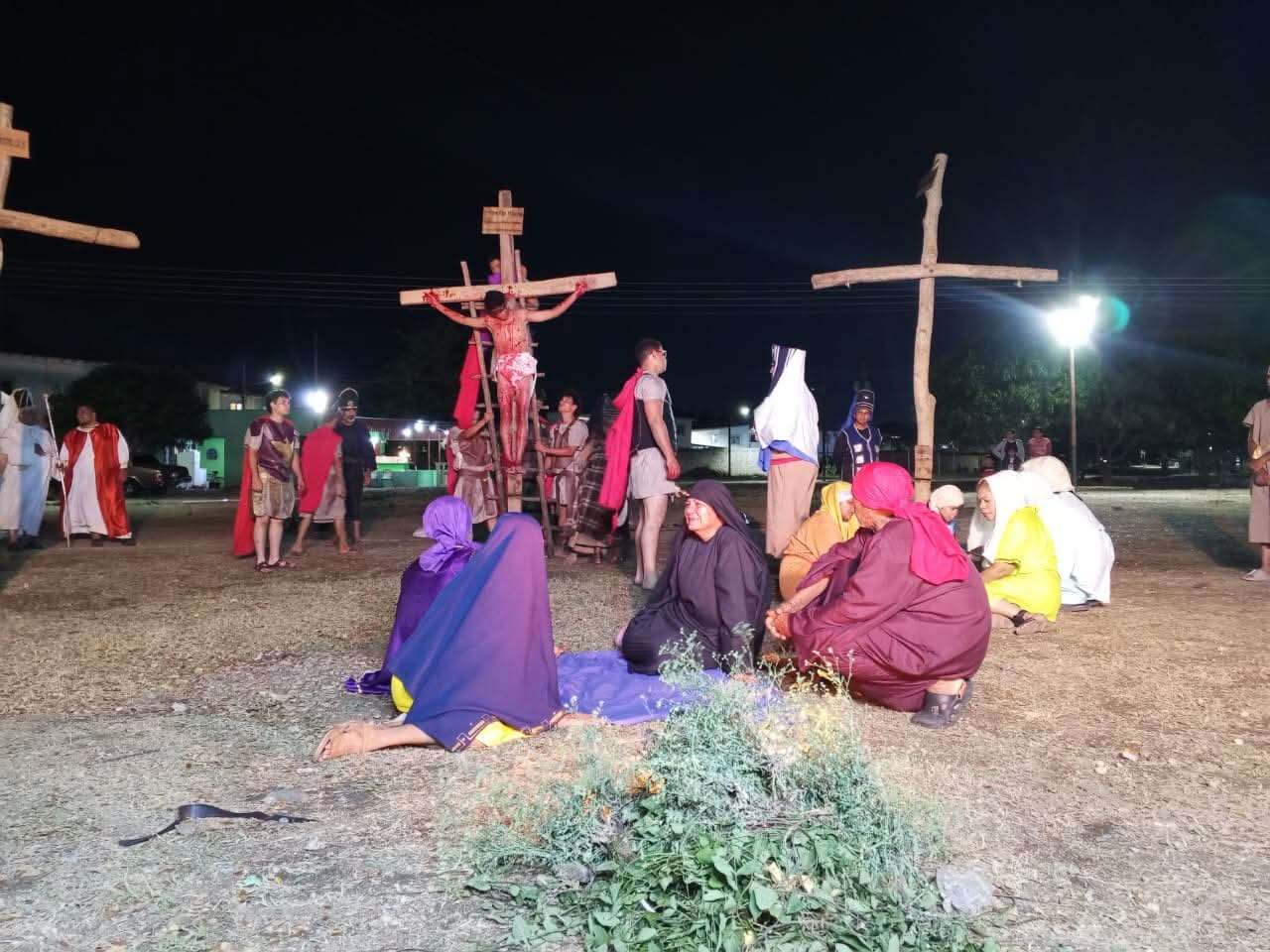 En Cojedes se celebra el tradicional Viacrucis viviente