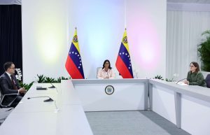 Presidenta (e) saluda reanudación de relaciones de Venezuela con el Fondo Monetario Internacional