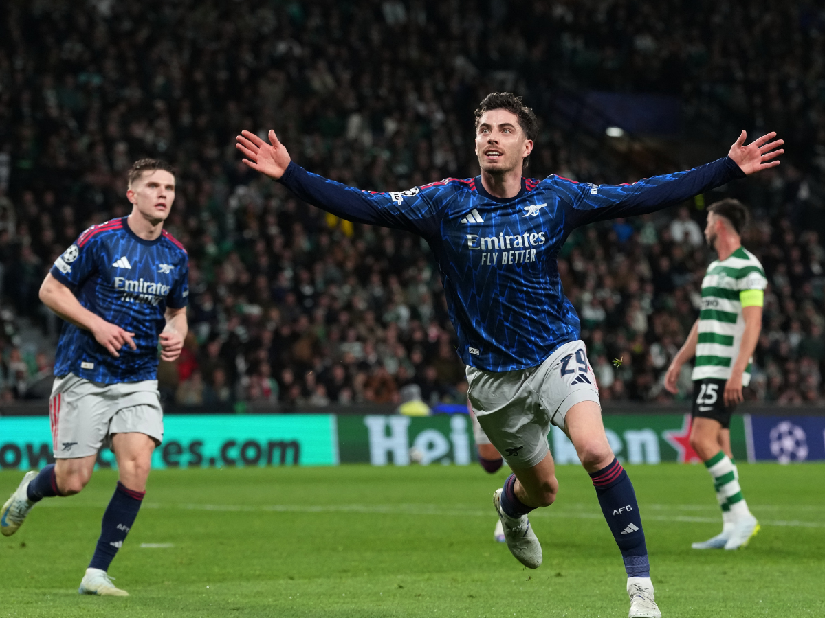 Arsenal vence al Sporting con gol de Havertz