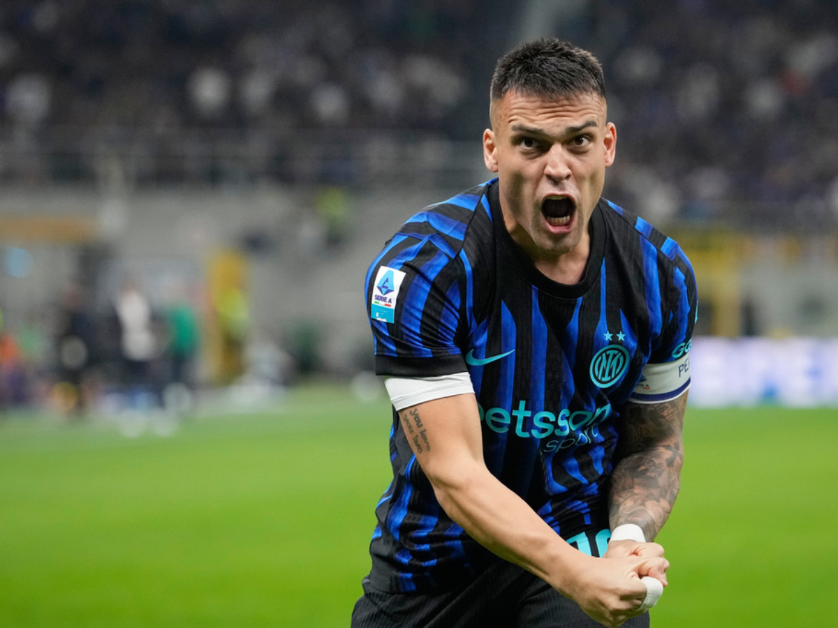 Doblete de Martínez ayuda al Inter a golear a la Roma