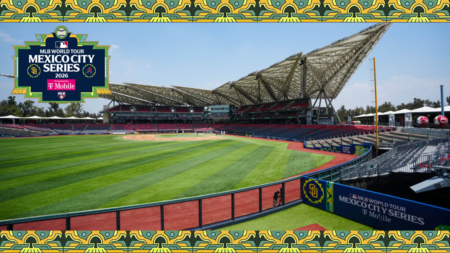 Vuelve la Mexico City Series con Padres y D-backs, tras los éxitos del 2023 y del 2024