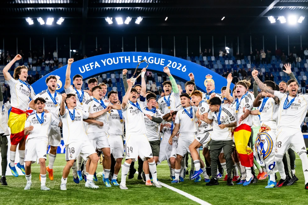 Real Madrid vuelve a ser campeón de Europa al vencer al Club Brujas en final juvenil UEFA