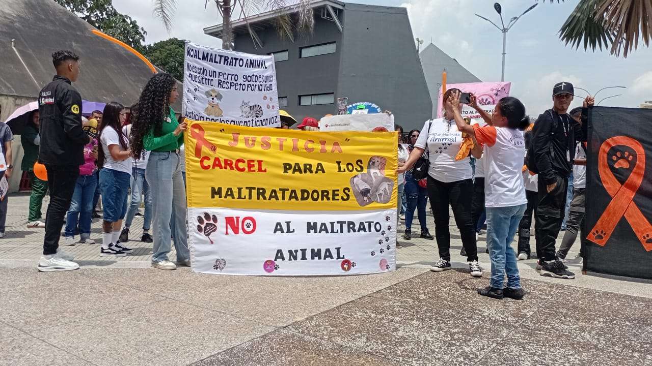 En Maturín marchan contra el maltrato y envenenamiento de mascotas