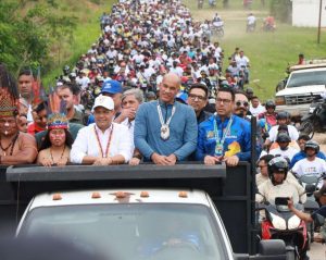 En la Guayana Esequiba toman las calles en favor de la unión nacional