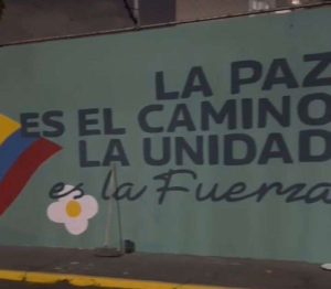 Realizan diez murales en Caracas en honor a la peregrinación nacional