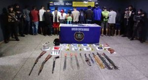 PNB detuvo a 14 integrantes de una banda de microtraficantes