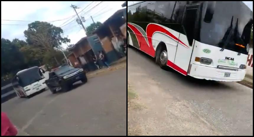 Reportan autobuses saliendo del penal y temen nuevos traslados