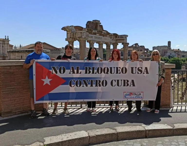 Piden en Italia intensificar solidaridad con Cuba ante bloqueo de EEUU