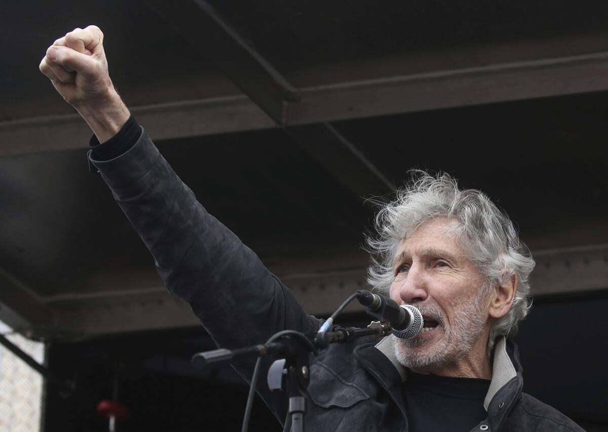 Roger Waters exigió en Brooklyn liberación del presidente Maduro y Cilia Flores