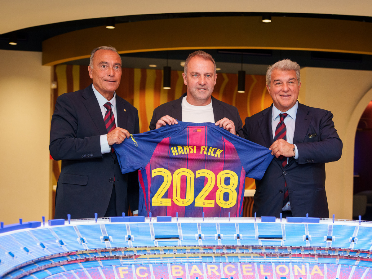 El Barcelona y Flick acuerdan su renovación