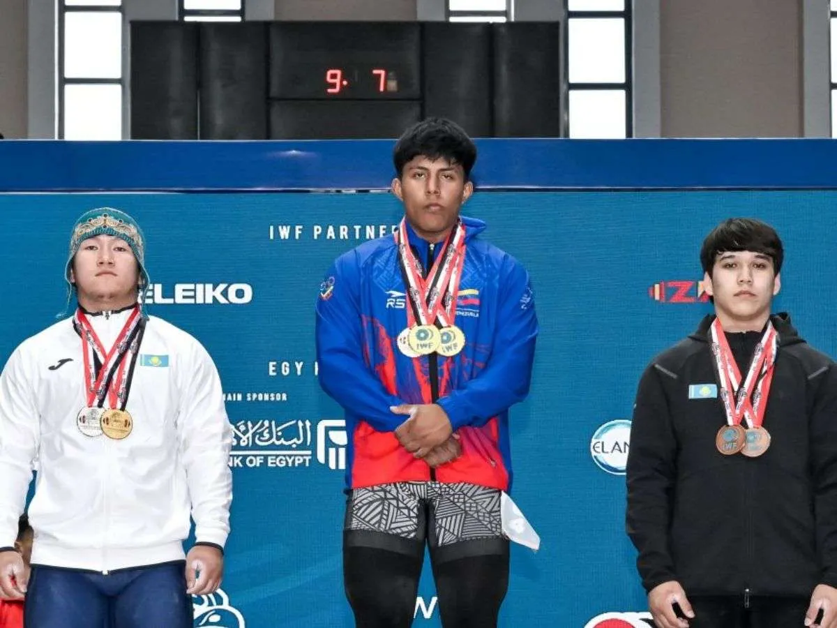 Ángel Rodríguez campeón mundial con récord